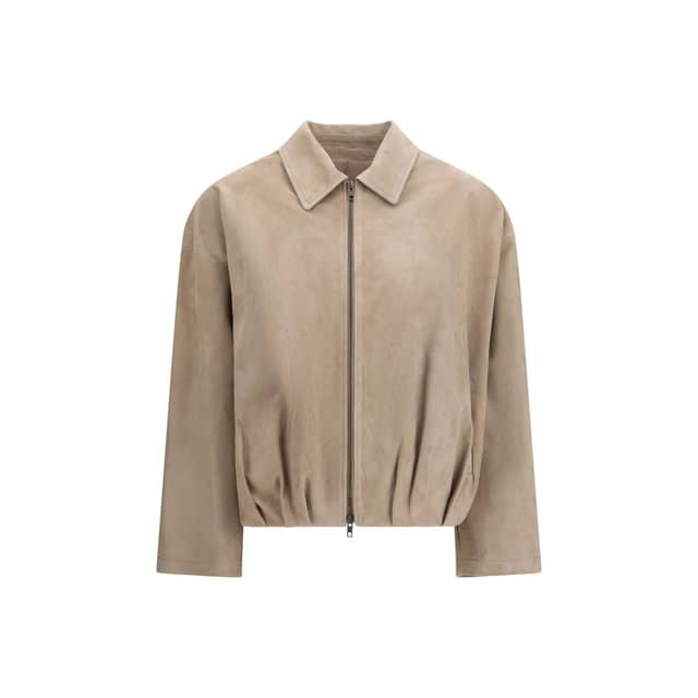 Beige Lamb Ovis Aries Jacket