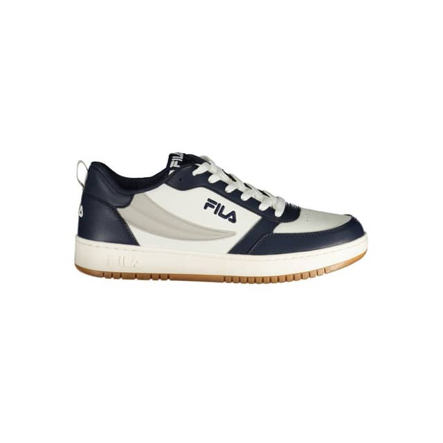 Blue Polyurethane Men Sneaker