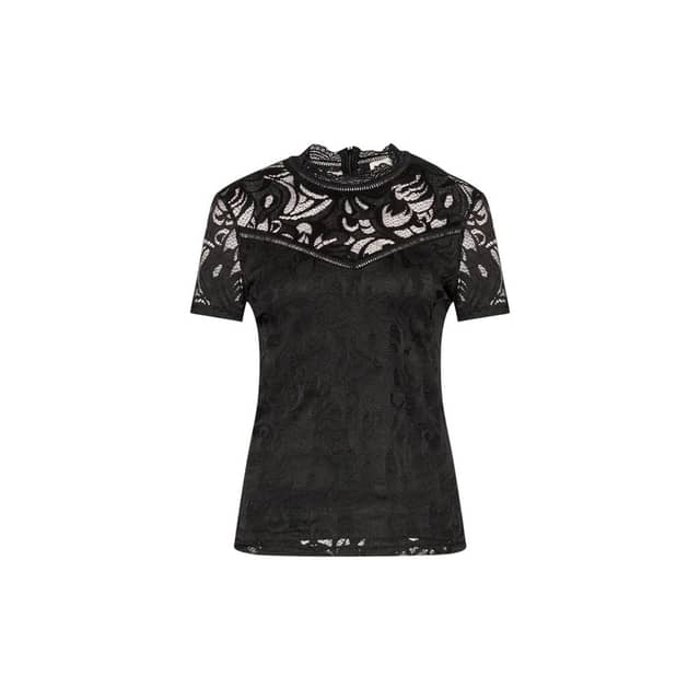 Black Polyamide T-Shirt