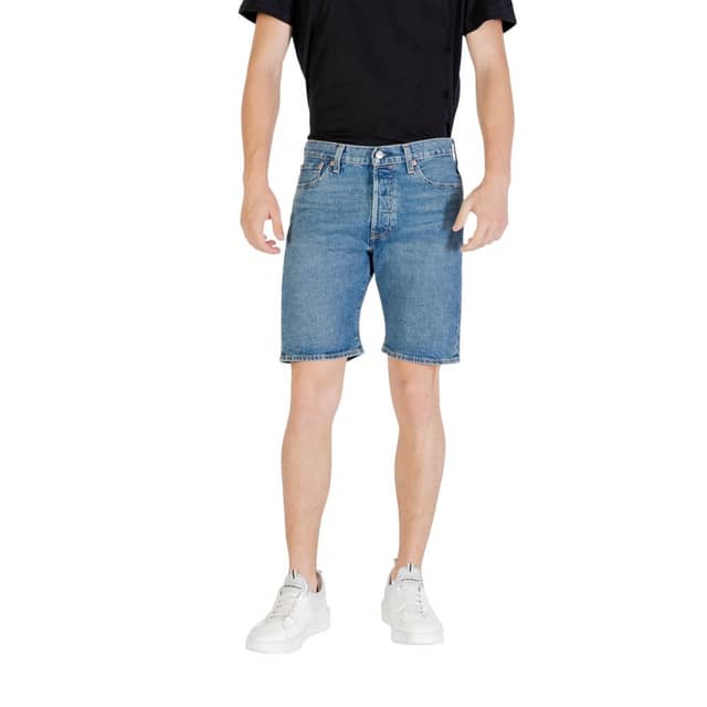 Blue Denim Shorts