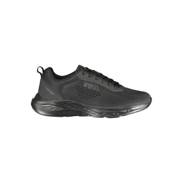 Nero Polyurethane Men Sneaker