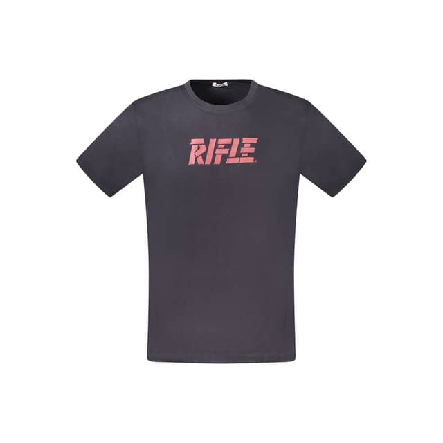 Blue Cotton Men's T-Shirt