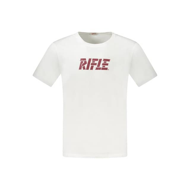 Bianco Cotton Uomo T-Shirt