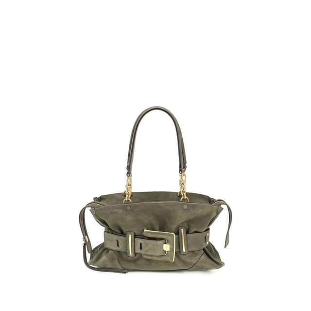 Bicolor Calf Leather Bos Taurus Handbag