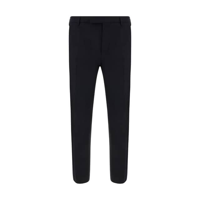 Black Elastane Dress Pants