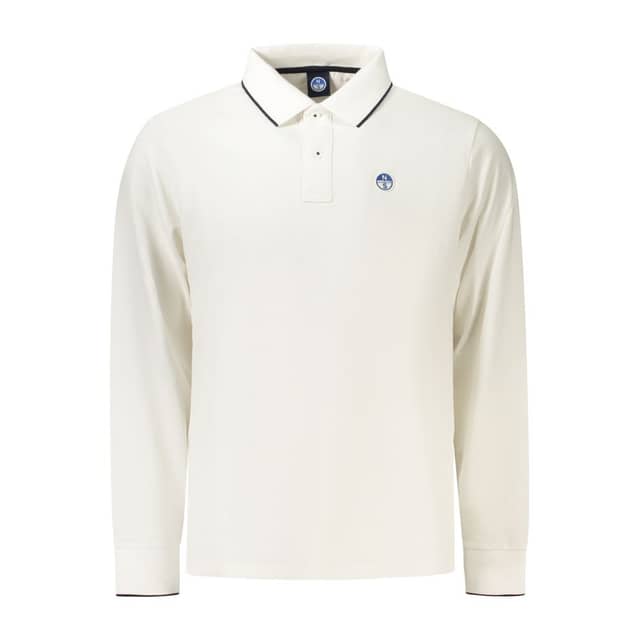 White Cotton Men's Polo