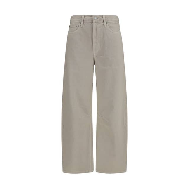 Beige Cotton Jeans Denim