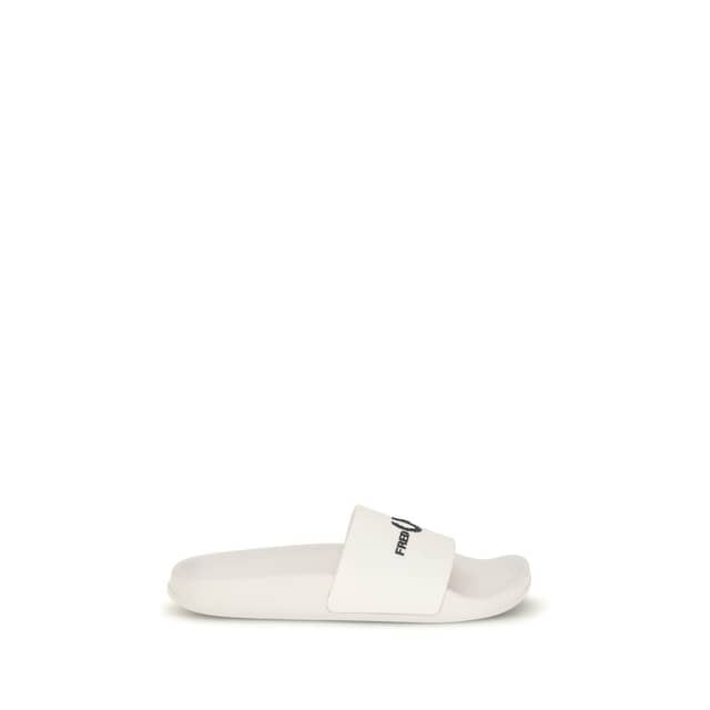 White Rubber Sandals