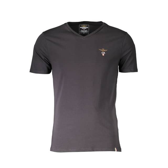 Black Cotton Men's Shirt