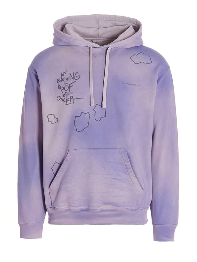 Purple Cotton Sweatshirt