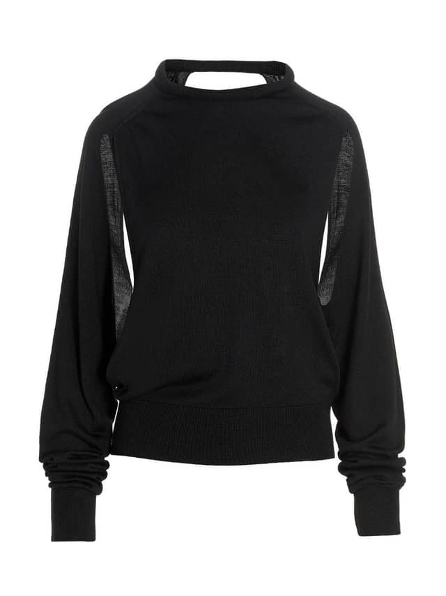 Black Silk Cardigan