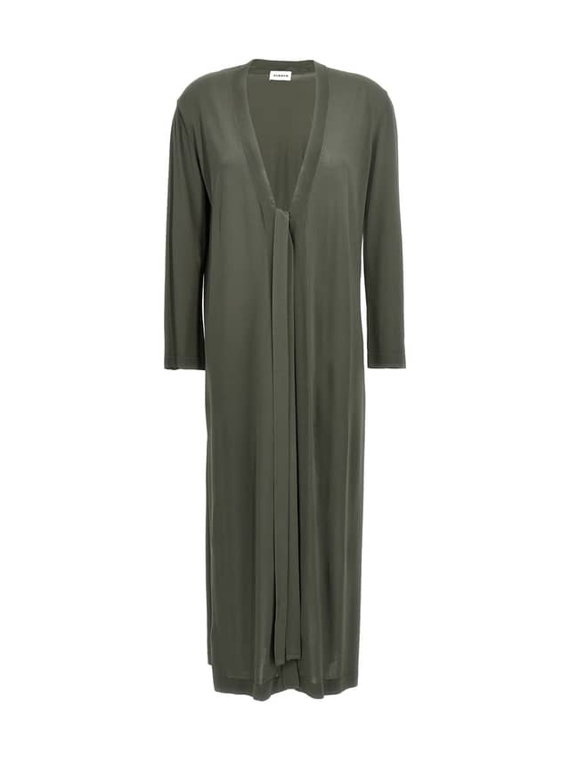 Bicolor Viscose Cardigan