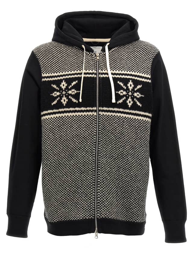 Bicolor Cotton Sweatshirt
