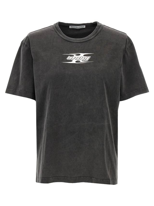 Gray Cotton T-Shirt