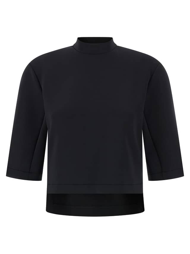 Black Polyester Top