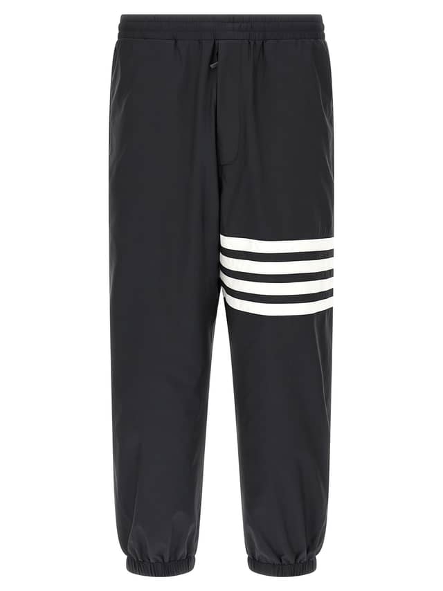 Blue Polyamide Joggers (Workout Pants)