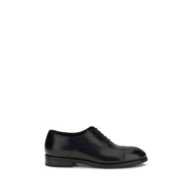 Black Calf Leather Bos Taurus Oxfords And Derbies