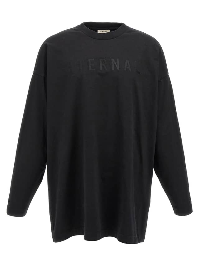Black Cotton T-Shirt