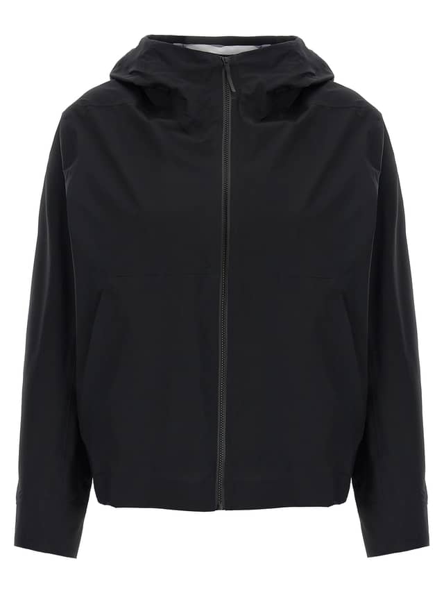 Black Nylon Shell Jacket