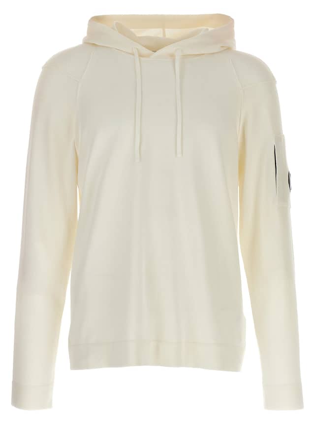 White Cotton Sweatshirt