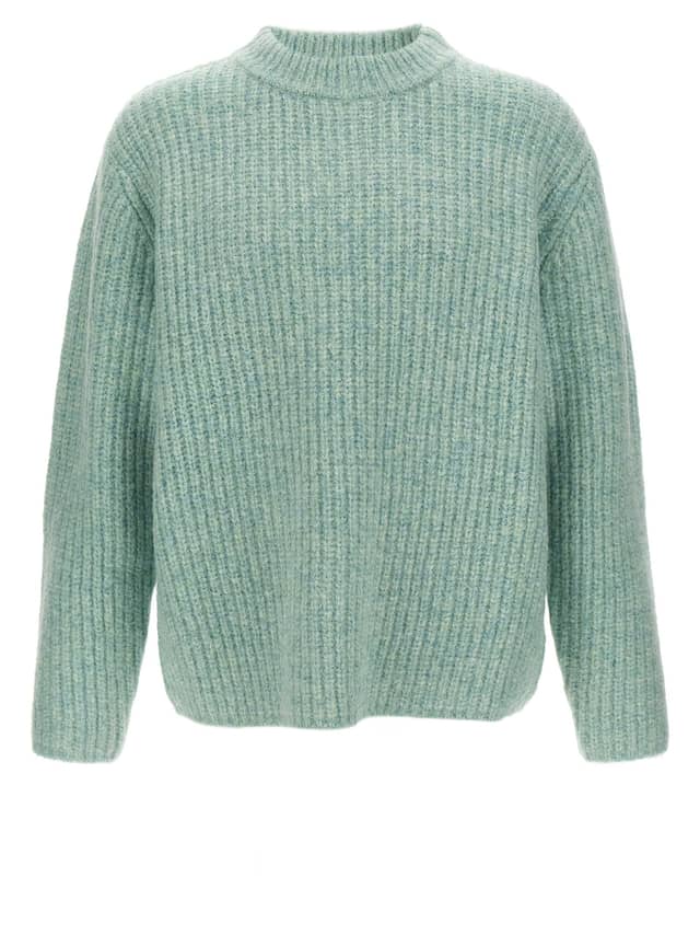 Blue Marabou Cardigan