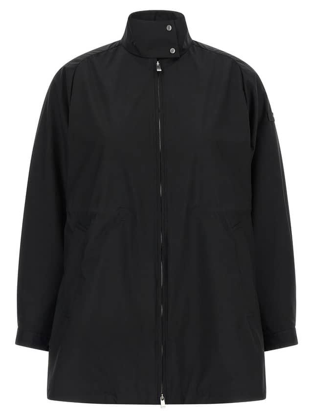 Black Nylon Shell Jacket