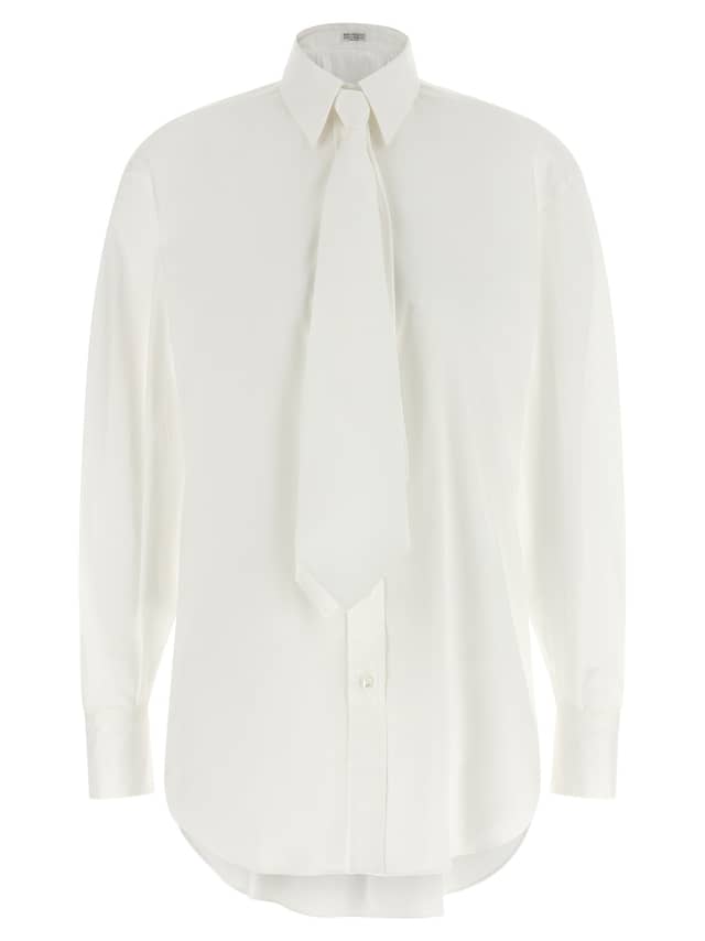 White Cotton Blouse