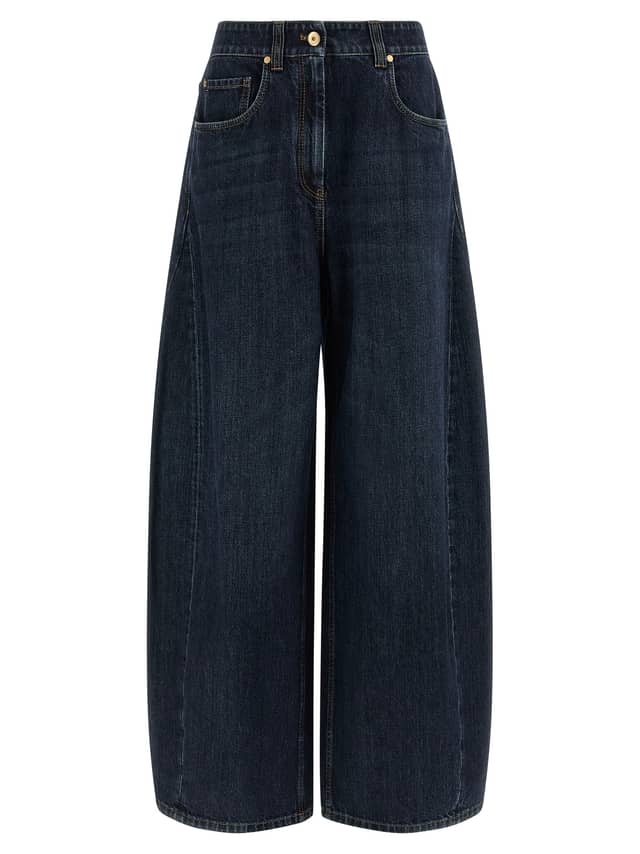 Blue Cotton Jeans Denim
