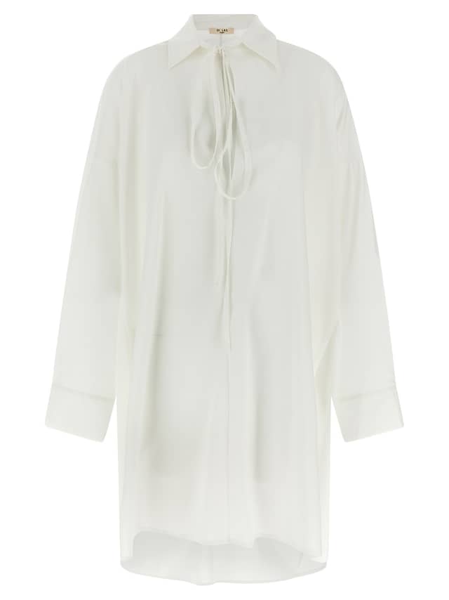 White Silk Blouse