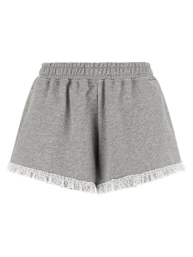 Gray Organic Cotton Bermuda Shorts
