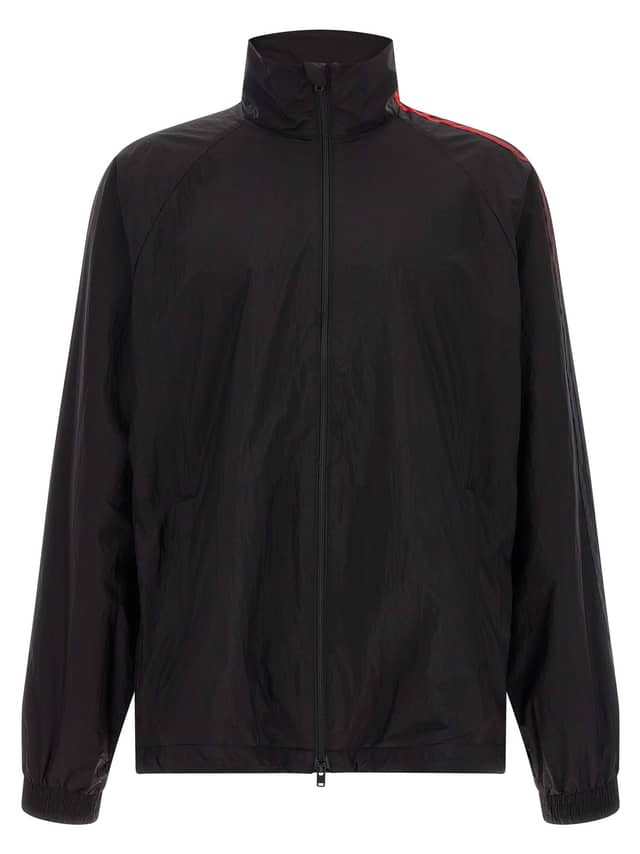 Black Polyamide Sweatshirt