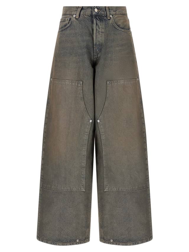 Blue Cotton Relaxed Fit Jeans