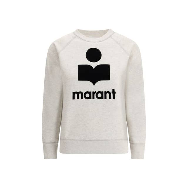 White Cotton Sweatshirt