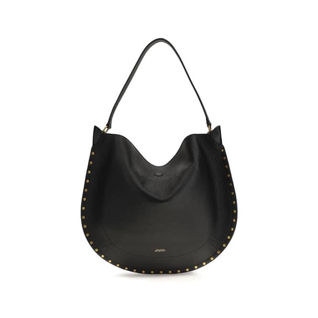 Black Calf Leather Bos Taurus Shoulder Bag