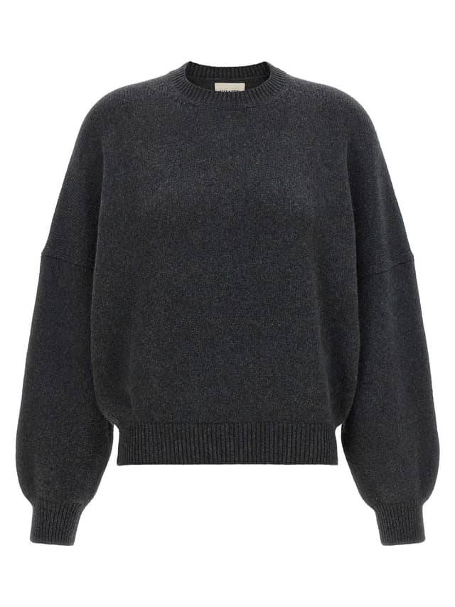Gray Cashmere Cardigan