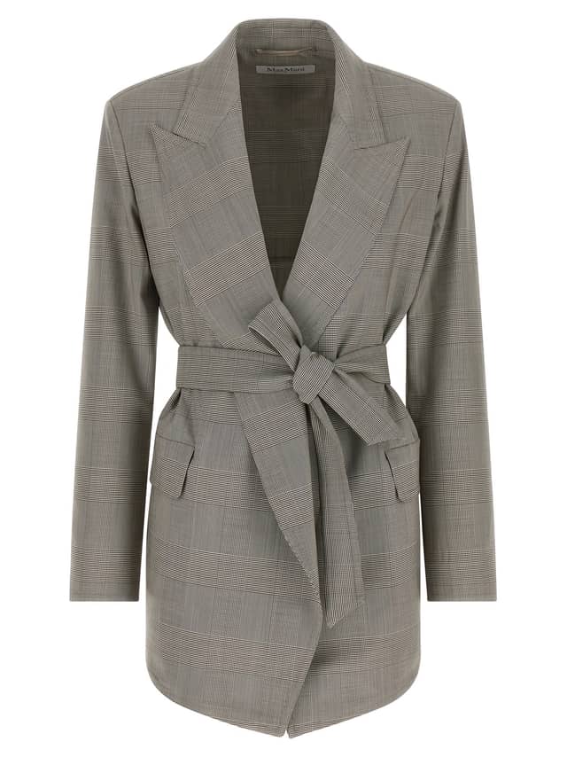 Gray Wool Blazer
