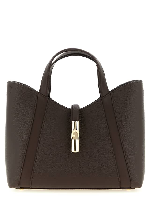 Brown Calfskin Tote Bag