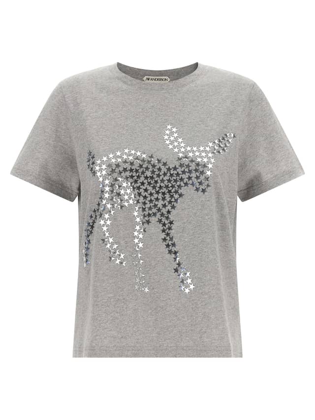 Gray Cotton T-Shirt