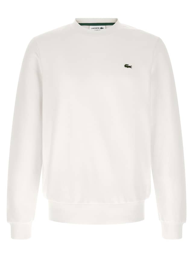 White Cotton Sweatshirt