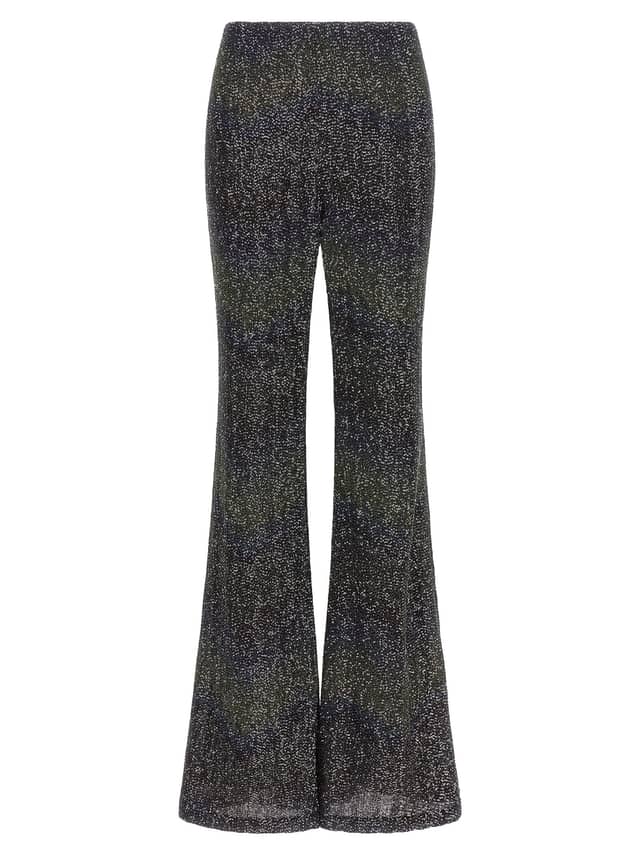 Multicolor Polyamide Flared Pants