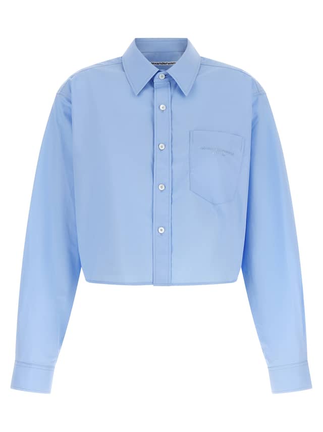 Blue Cotton Blouse