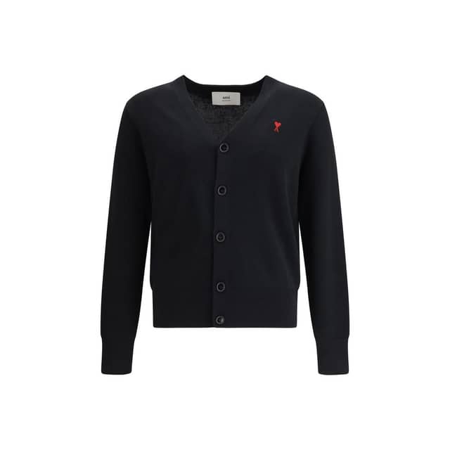 Black Wool Oves Aries Cardigan