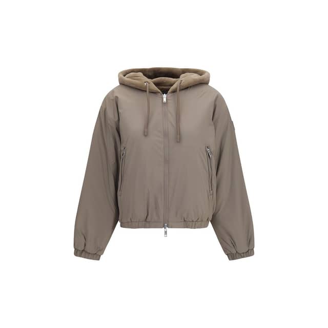 Brown Recycled Polyester Sweatshirt