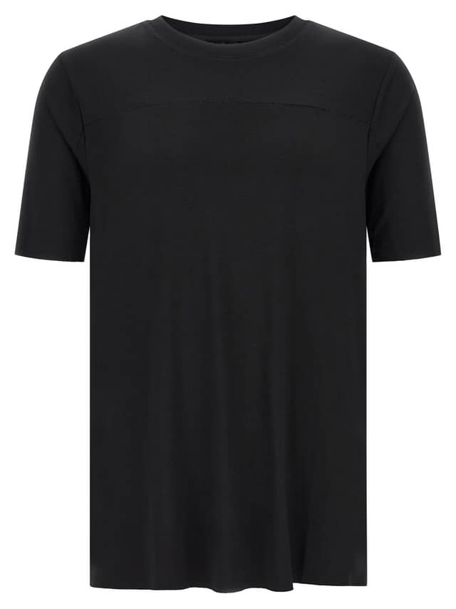 Black Viscose T-Shirt