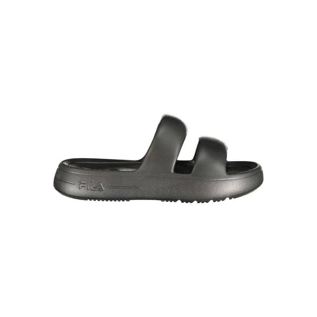 Black Polyurethane Women's Sandal