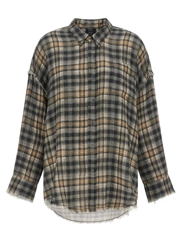 Gray Cotton Blouse