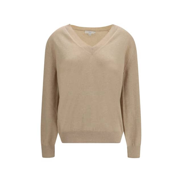 Beige Cashmere Sweater