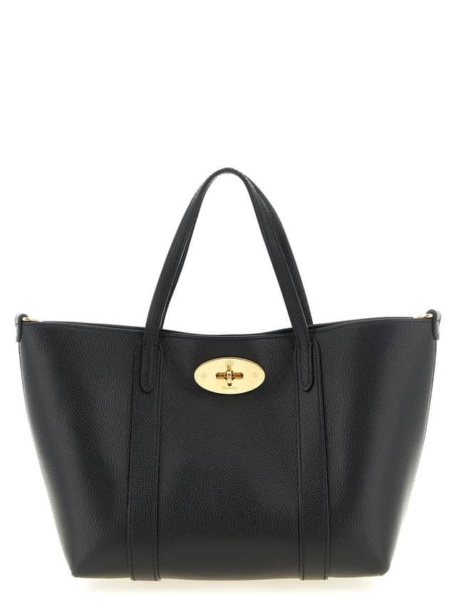 Black Calfskin Tote Bag