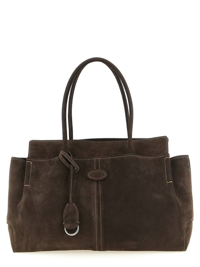Brown Calfskin Tote Bag