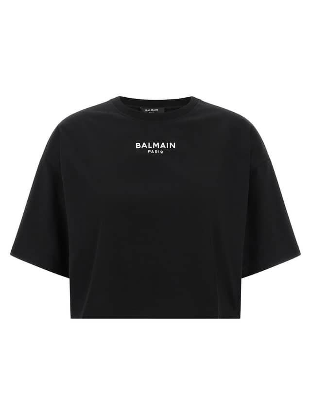 Black Cotton T-Shirt